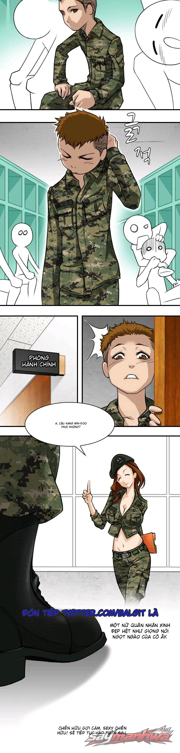 Những Đồng Đội Gợi Cảm Chương 1 page 4