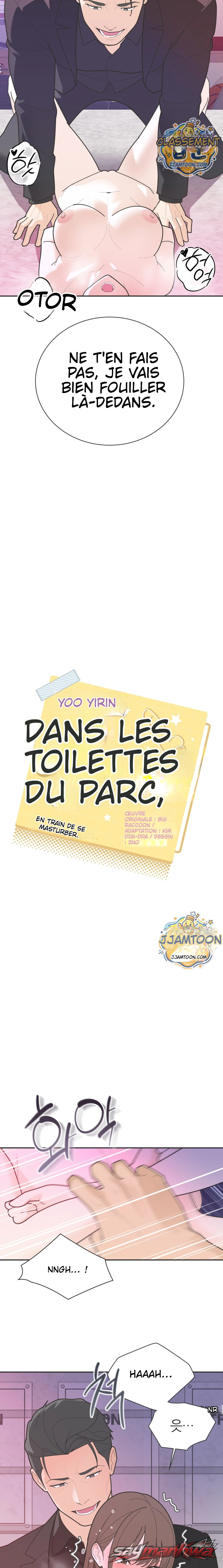 Yoo I-rin at the Park Restroom Chapitre 12 page 5