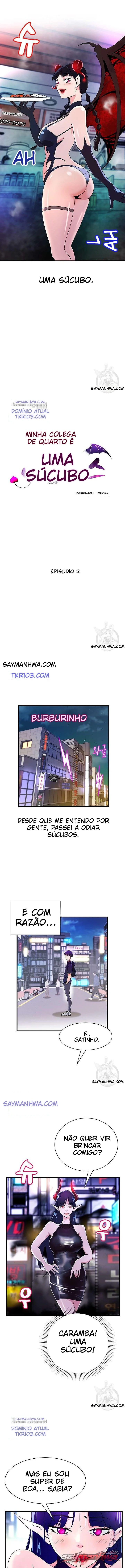 Minha Colega de Quarto É uma Súcubo Capítulo 2 page 2