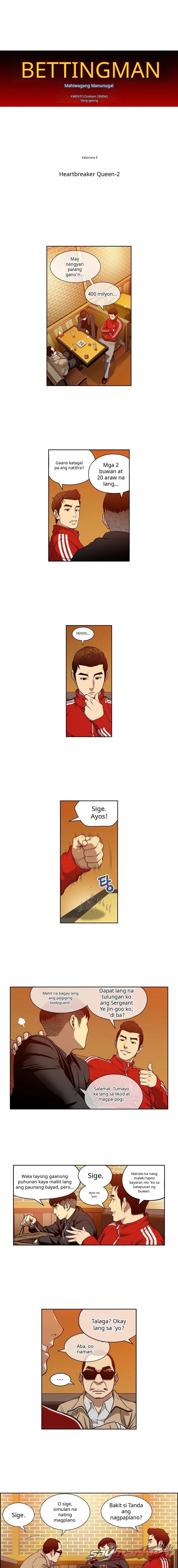 Betting Man Chapter 8 page 1