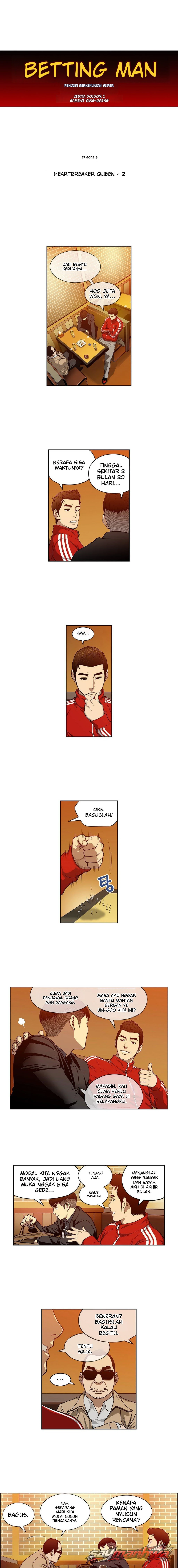 Betting Man Chapter 8 page 1