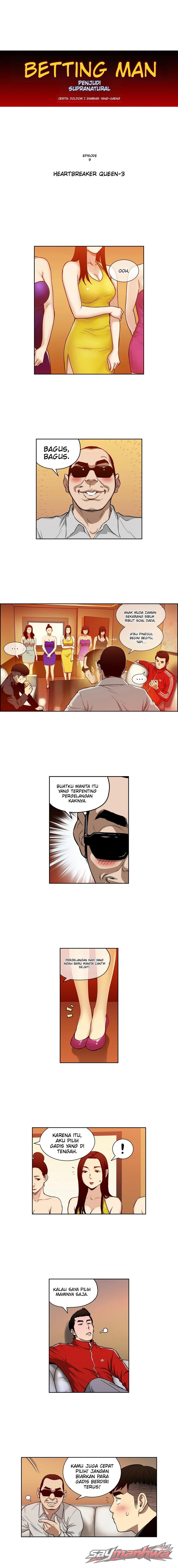 Betting Man Chapter 9 page 1