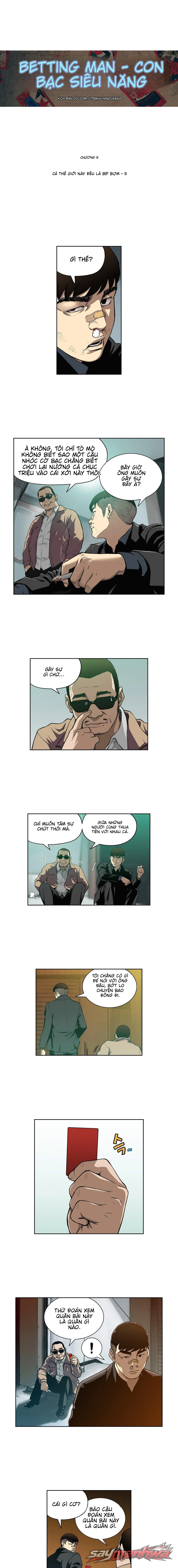 Betting Man Chương 5 page 1