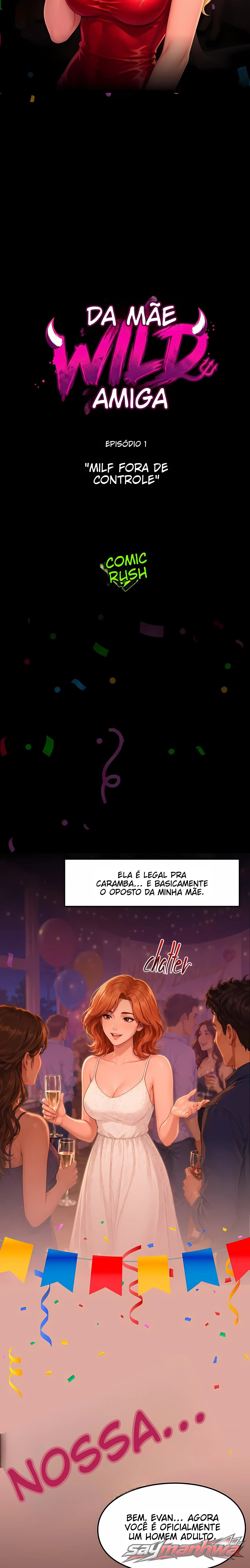 Amiga Selvagem da Mãe Capítulo 1 page 2